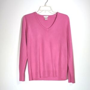 La Redoute Hot Pink V-neck Sweater